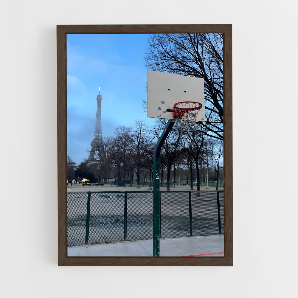 Poster Paris de basketball (vue 5)